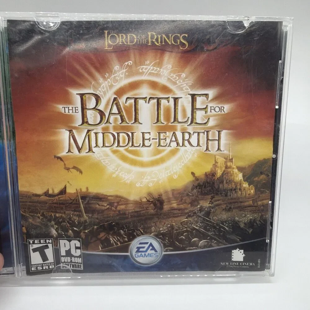 Lord of the Rings: The Battle for Middle-Earth (PC 2004) Videogame Strategy Game